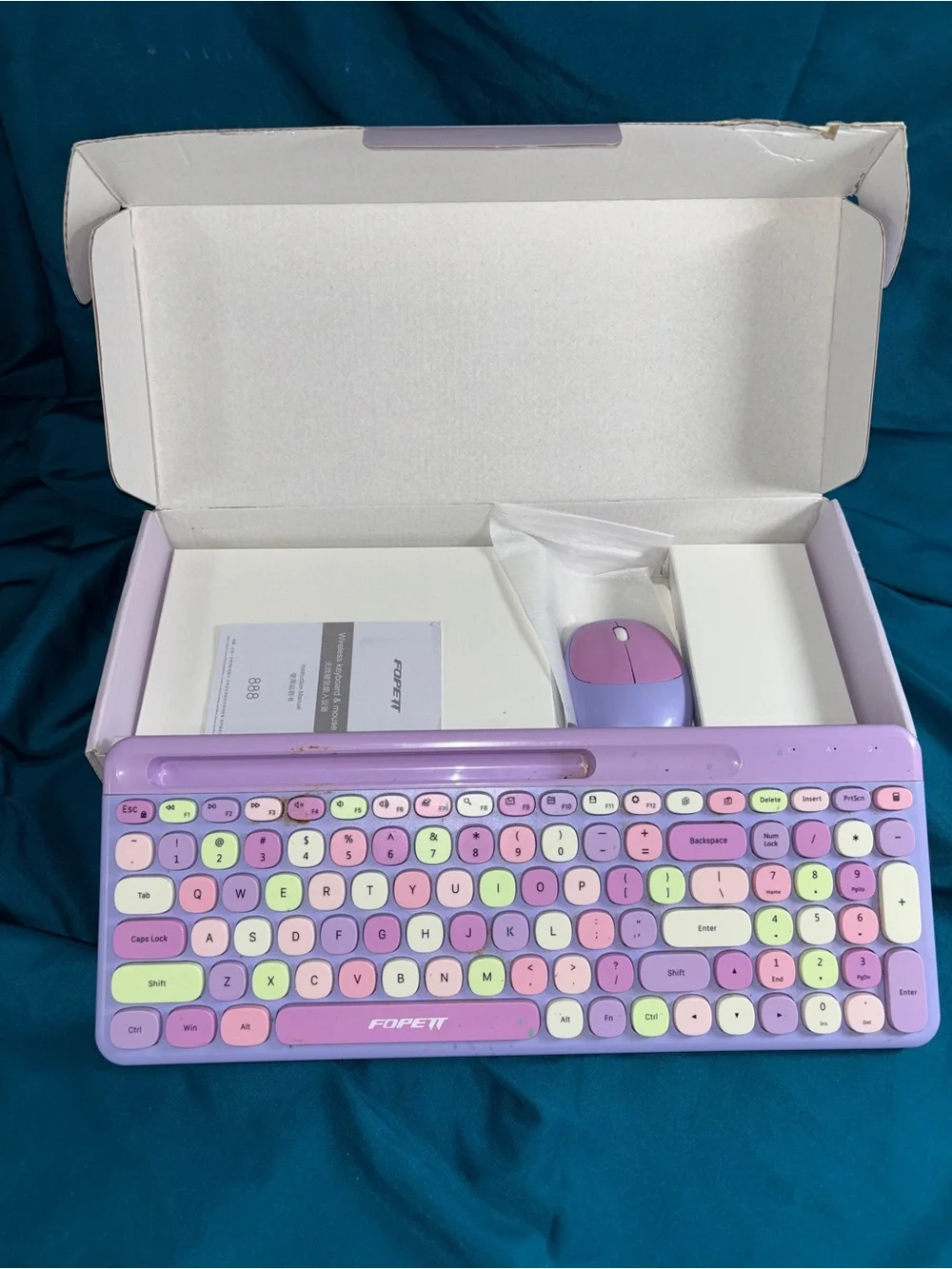 Wireless keyboard & mouse, NEW label maker, NEW laminator